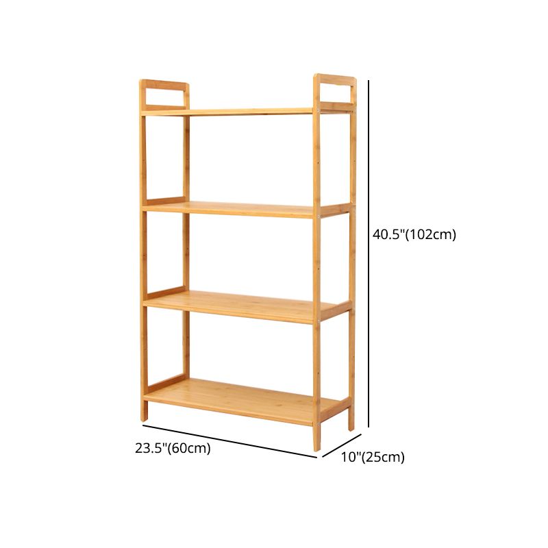 Contemporary Engineered Wood Bookcase Open Back Bookshelf for Home Office Clearhalo 'Bookcases' 'Furniture' 'furniture_bookcases' 'Office Furniture' 1200x1200_9463a198-3f87-4527-888e-41398518f056