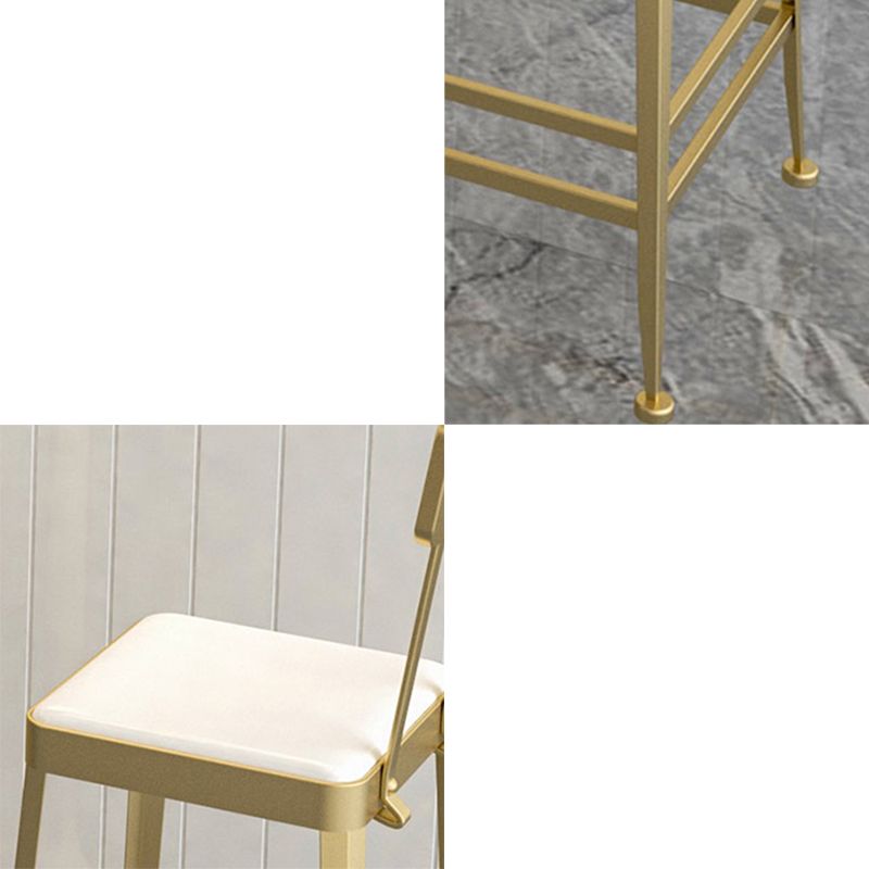 Nordic Style Barstool Indoor Metal 4 Legs Bar Stool for Coffee Shop Clearhalo 'Bar Furniture' 'Bar Stools' 'bar_stools' 'furn' 'furn_bar_stools' 'furniture_bar_stools' 'Kitchen & Dining Furniture' 'kitchen&dining_furn' 'kitchen' 'kitchen_furn' Furniture' 1200x1200_9464b2de-a748-441a-81a0-6902a0f78196