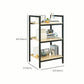 Modern Metal Etagere Shelf Bookcase Open Book Shelf for Study Room