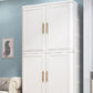 Contemporary 2-Door Wardrobe Armoire Plastic Storage Cabinet Clearhalo 'Armoires & Wardrobes' 'armoires_wardrobes' 'Bedroom Furniture' 'furn' 'furn_armoires_wardrobes' 'Furniture' 1200x1200_946f0241-c425-41c3-9024-744dd86e9a20