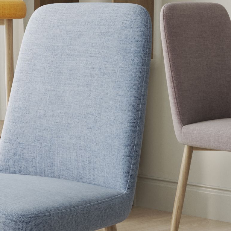 Fabric Dining Side Chairs Glam Style Parsons Chair of 16'' Wide for Kitchen Clearhalo ' kitchen&dining_furn' 'Dining Chairs' 'Dining Tables & Seating' 'dining_chair' 'Furniture' 'furniture_dining_chair' 'Kitchen & Dining Furniture' 'kitchen' 1200x1200_946f283e-748b-4378-8a27-85dbd6ad0ce1