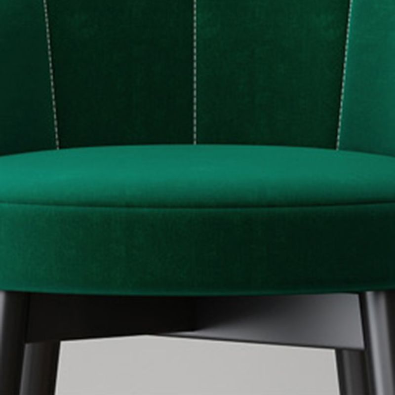 Glam Metal Upholstered Barstool Indoor Bar Stool with Cushion and Low Back Clearhalo 'Bar Furniture' 'Bar Stools' 'bar_stools' 'furn' 'furn_bar_stools' 'furniture_bar_stools' 'Kitchen & Dining Furniture' 'kitchen&dining_furn' 'kitchen' 'kitchen_furn' Furniture' 1200x1200_946f70db-ec12-4342-98b6-be94831f39e6