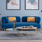 Scandinavian Solid Color Velvet Sofa 31.49" Wide Tuxedo Arm Sofa Clearhalo 'furn' 'furn_sofas' 'Furniture' 'Living Room Furniture' 'Sofa' 'sofas' 1200x1200_94704810-939f-4f0a-8c23-5cb6e7360600
