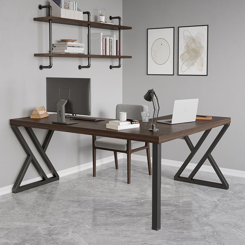 Scrivania da ufficio in pino in stile industriale per ufficio