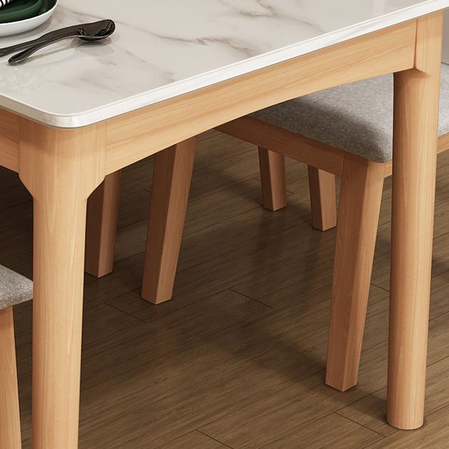Simplicity Style Dining Site Table Rectangle Furniture for Home Clearhalo 'Dining Tables & Seating' 'Dining Tables' 'dining_table' 'furn' 'furn_dining_table' 'Furniture' 'Kitchen & Dining Furniture' 1200x1200_94710020-d953-41c3-a628-f6136c141adf