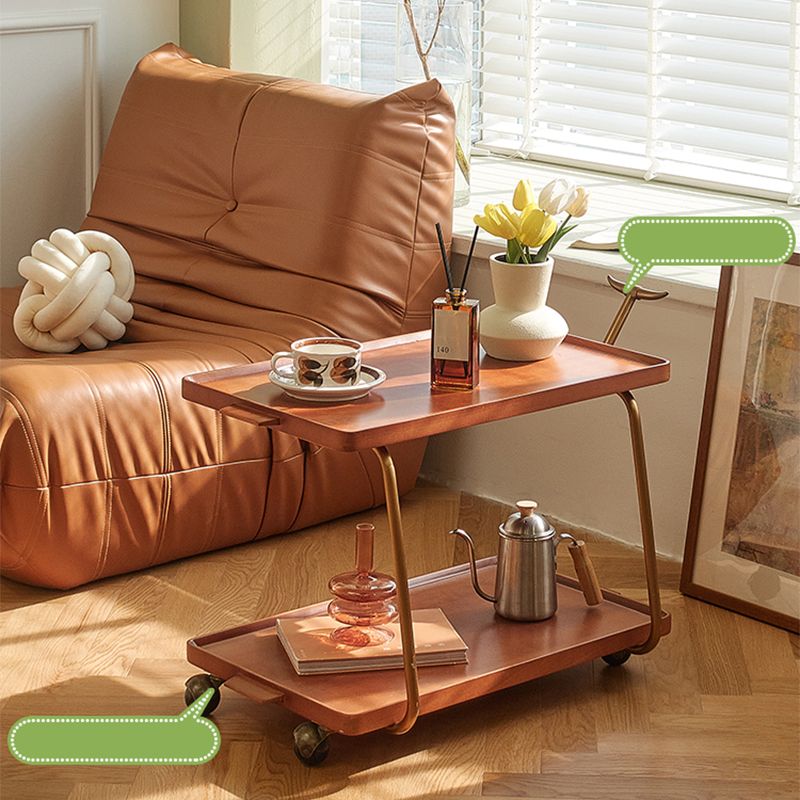 Contemporary Corner Table Rectangular Wood Side Table with Storage Clearhalo 'Coffee & Accent Tables' 'End & Side Tables' 'end_side_tables' 'furn' 'furn_end_side_tables' 'Furniture' 'Living Room Furniture' 1200x1200_94743493-271e-4109-a2de-f9dd4ce3349f