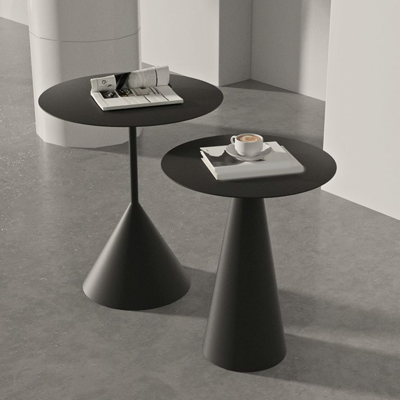 Iron 2 Piece Bunching Tables with Round Top and Pedestal Base Clearhalo 'Coffee & Accent Tables' 'Coffee Tables' 'coffee_tables' 'furn' 'furn_coffee_tables' 'Furniture' 'Living Room Furniture' 1200x1200_9474ac57-c7aa-45ba-8b66-797f0b43ccaf