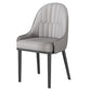 Glam Style Parsons Dining Side Chair Leather Indoor Dining Chair Clearhalo 'Dining Chairs' 'Dining Tables & Seating' 'dining_chair' 'furn' 'furn_dining_chair' 'Furniture' 'furniture_dining_chair' 'Kitchen & Dining Furniture' 1200x1200_9474f028-1faa-4306-89bb-3b885175ccff