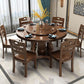 Round Solid Wood Dining Table Tradition Dining Table for Kitchen Clearhalo 'Dining Tables & Seating' 'Dining Tables' 'dining_table' 'furn' 'furn_dining_table' 'Furniture' 'Kitchen & Dining Furniture' 1200x1200_9476a951-16b4-4725-a5f8-0a4110b76264