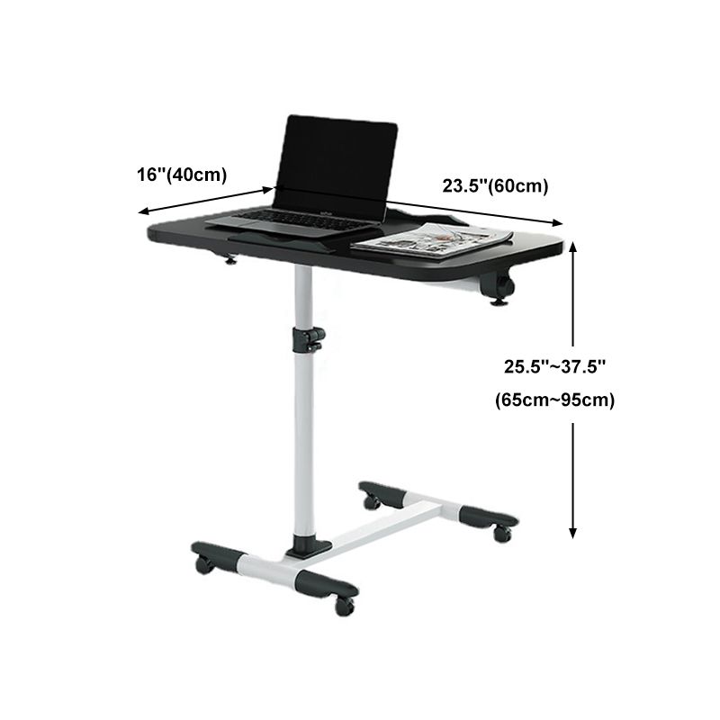 Scrivania moderna per la scrittura domestica regolabile da ufficio, 23,6 "l x 15,7" w