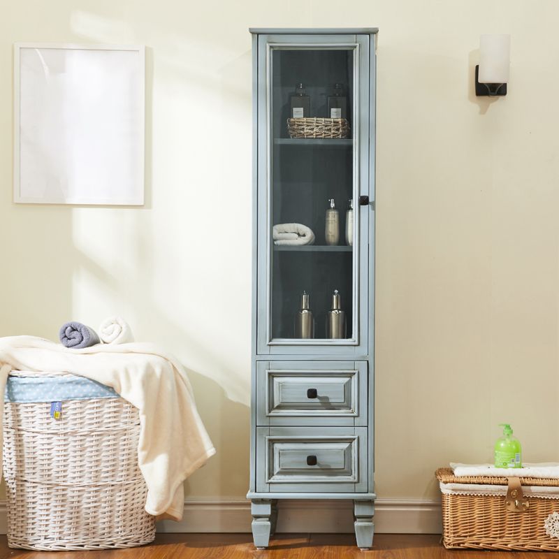 Mid-Century Modern Accent Cabinet Rectangle Cabinet with Storage Clearhalo 'Cabinets & Chests' 'cabinets_chests' 'furn' 'furn_cabinets_chests' 'Furniture' 'Living Room Furniture' 1200x1200_947d32b6-0b59-4d50-9961-b01a4e737a3d