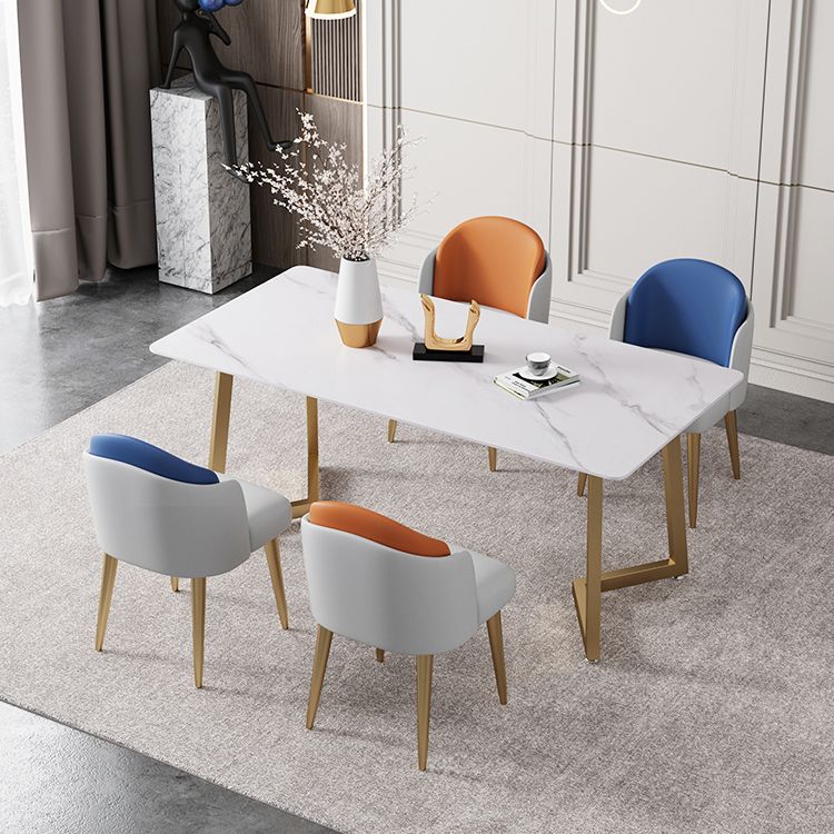 Nordic Style 1/2/5/7 Pieces Dinette Set White Sintered Stone Top Dining Table Set Clearhalo 'Dining Room Sets' 'Dining Tables & Seating' 'dining_room_set' 'furn' 'furn_dining_room_set' 'Furniture' 'furniture_dining_room_set' 'Kitchen & Dining Furniture' 'kitchen&dining_furn' 'kitchen' 1200x1200_947eef33-eed9-4f96-95b0-42be60f8242d