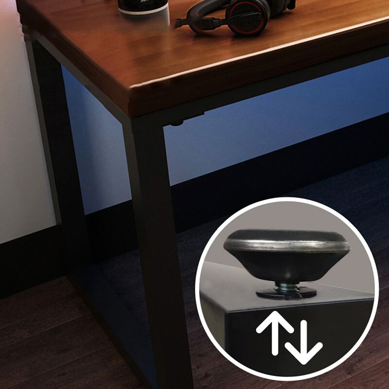 Escritorio de escritura de madera moderna escritorio rectangular de la oficina para el hogar y la oficina