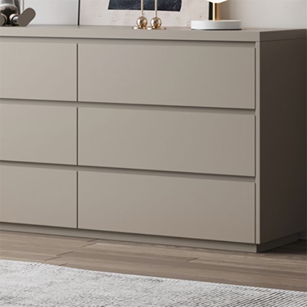 Modern Storage Chest Dresser Wooden Storage Chest with 6 Drawers Clearhalo 'Bedroom Furniture' 'Dressers & Chests' 'dressers_chests' 'furn' 'furn_dressers_chests' 'Furniture' 1200x1200_9482fdd0-3d1a-4ff7-9dd8-43538a55d806