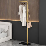 Modern Coat Rack Coat Hooks Metal Coat Rack with Marble Bottom