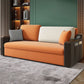 Orange Stain-Resistant Sofa Bed 26.77"H Fabric Sloped Arm Sofa Bed Clearhalo 'furn' 'furn_sofas' 'Furniture' 'furniture_sofas' 'Living Room Furniture' 'Sofa' 'sofas' 1200x1200_9489c26a-213c-4b7a-9d0f-d12c423d3a41