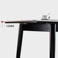 Rectangle Sintered Stone Kitchen Table Home Extendable Dining Table Clearhalo 'Dining Tables & Seating' 'Dining Tables' 'dining_table' 'furn' 'furn_dining_table' 'Furniture' 'Kitchen & Dining Furniture' 1200x1200_948c9880-a949-43f6-9c66-34f1dbcc6302