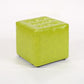 Cube Ottoman Square Solid Color Water Resistant Glam Ottoman