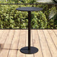 Contemporary Pub Table Set Metal 1/2/3/4 Pieces Bar Stool and Table Set