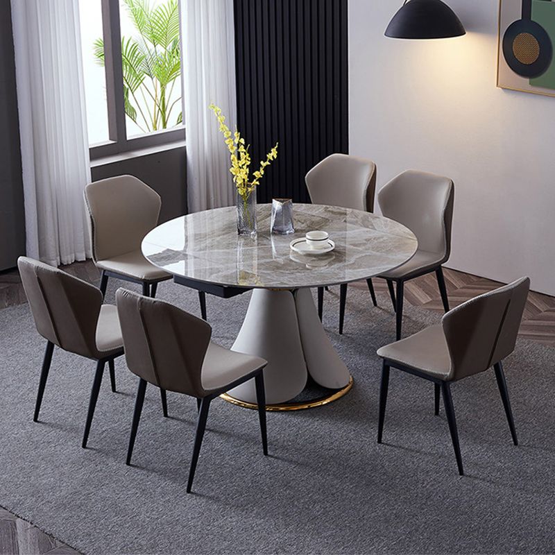 Industrial Style Wingback Dining Chairs Leather Dining Side Chairs for Kitchen (Set of 2) Clearhalo ' kitchen&dining_furn' 'Dining Chairs' 'Dining Tables & Seating' 'dining_chair' 'furn' 'furn_dining_chair' 'Furniture' 'furniture_dining_chair' 'Kitchen & Dining Furniture' 'kitchen' 1200x1200_948ec120-d9d3-4bff-9630-458f7c554d91