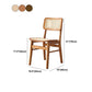 Solid Wood Side Chair Traditional Rattan Dining Chair with Wood Base Clearhalo 'Dining Chairs' 'Dining Tables & Seating' 'dining_chair' 'furn' 'furn_dining_chair' 'Furniture' 'Kitchen & Dining Furniture' 1200x1200_948f420b-f31d-4d0b-91e6-6499d5aae11c