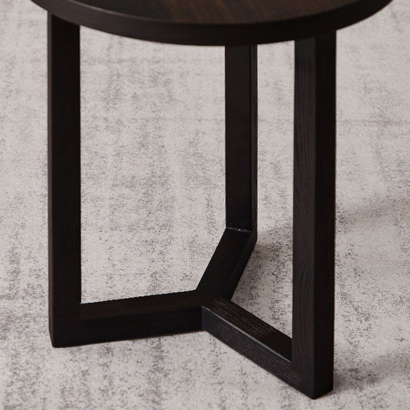 Round Wood Side Table Nordic Style Side Table for Living Room Clearhalo 'Coffee & Accent Tables' 'End & Side Tables' 'end_side_tables' 'furn' 'furn_end_side_tables' 'Furniture' 'Living Room Furniture' 1200x1200_9492954a-8d3b-42b7-bd46-8e46c6cfa753