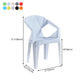 Modern Style Slat Back Stacking Side Chair Plastic Dining Arm Chairs for Home Use Clearhalo ' kitchen&dining_furn' 'Dining Chairs' 'Dining Tables & Seating' 'dining_chair' 'furn' 'furn_dining_chair' 'Furniture' 'furniture_dining_chair' 'Kitchen & Dining Furniture' 'kitchen' 1200x1200_9493d9ac-8879-4a66-a839-2831356b470d