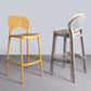 Nordic Plastic Simple Stackable Barstool Indoor Tall Stool with Saddle Seat Clearhalo 'Bar Furniture' 'Bar Stools' 'bar_stools' 'furn' 'furn_bar_stools' 'furniture_bar_stools' 'Kitchen & Dining Furniture' 'kitchen&dining_furn' 'kitchen' 'kitchen_furn' Furniture' 1200x1200_9495d41c-9bd2-468c-a430-42a59b1164cc