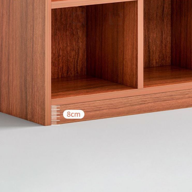 Gesloten boekenplank Engineered houten boekenkast voor studieruimte