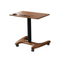 Rectangular Shaped Office Standing Desk Wood Folding in White/Brown Clearhalo 'furn' 'furn_office_desk' 'Furniture' 'Office Desks' 'Office Furniture' 'office_desk' 1200x1200_949a95d1-af3d-44e3-9f0e-d52d2649405a