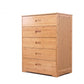 Contemporary Brown Accent Chest Rectangle Chest with Drawers