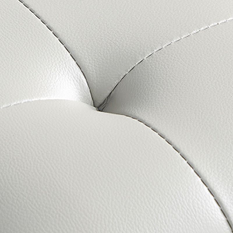 White Modern Square Standard Stain Resistant Standard for Drawing Room Clearhalo 'furn' 'furn_ottomans_poufs' 'Furniture' 'Living Room Furniture' 'Ottomans & Poufs' 'ottomans_poufs' 1200x1200_949e9760-6fff-4961-a035-8f9489d9e6b4