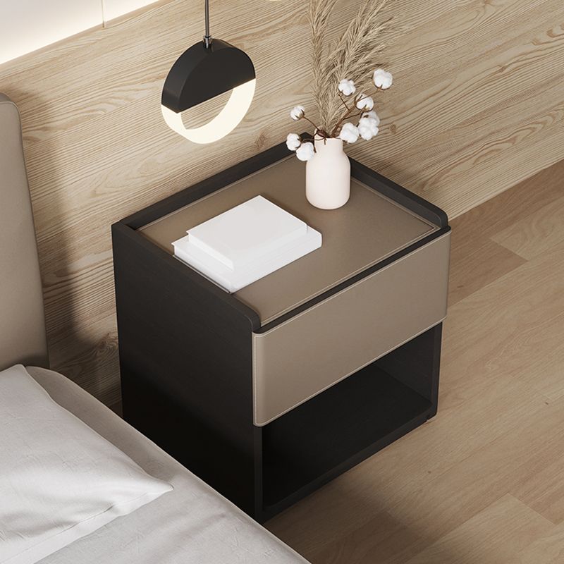 20 "lang 1 - lade nachtkastje modern faux lederen nachtkastje