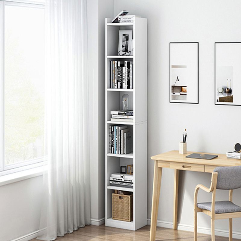 Bibliothèque en bois fermé moderne maison salon chambre à coucher étagère d'angle