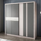 Sliding Wardrobe Closet with Shelves Modern Wardrobe Armoire Clearhalo 'Armoires & Wardrobes' 'armoires_wardrobes' 'Bedroom Furniture' 'furn' 'furn_armoires_wardrobes' 'Furniture' 1200x1200_94b33a4b-5ae1-46e1-9347-6dbfa72a5c28