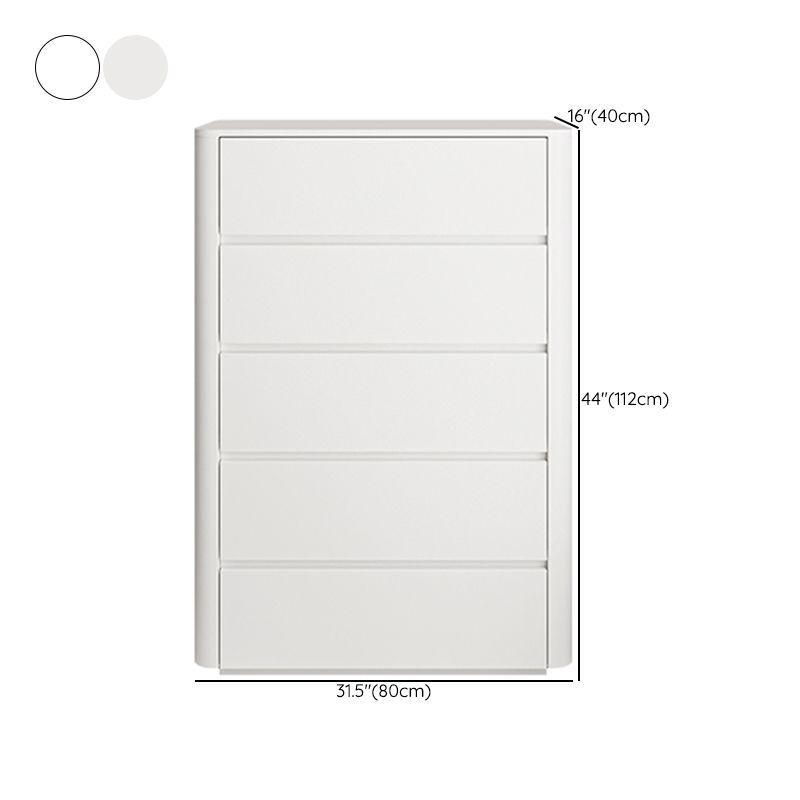 Coffre de rangement de 15,6 pouces de largeur, commode de rangement moderne en bois manufacturé