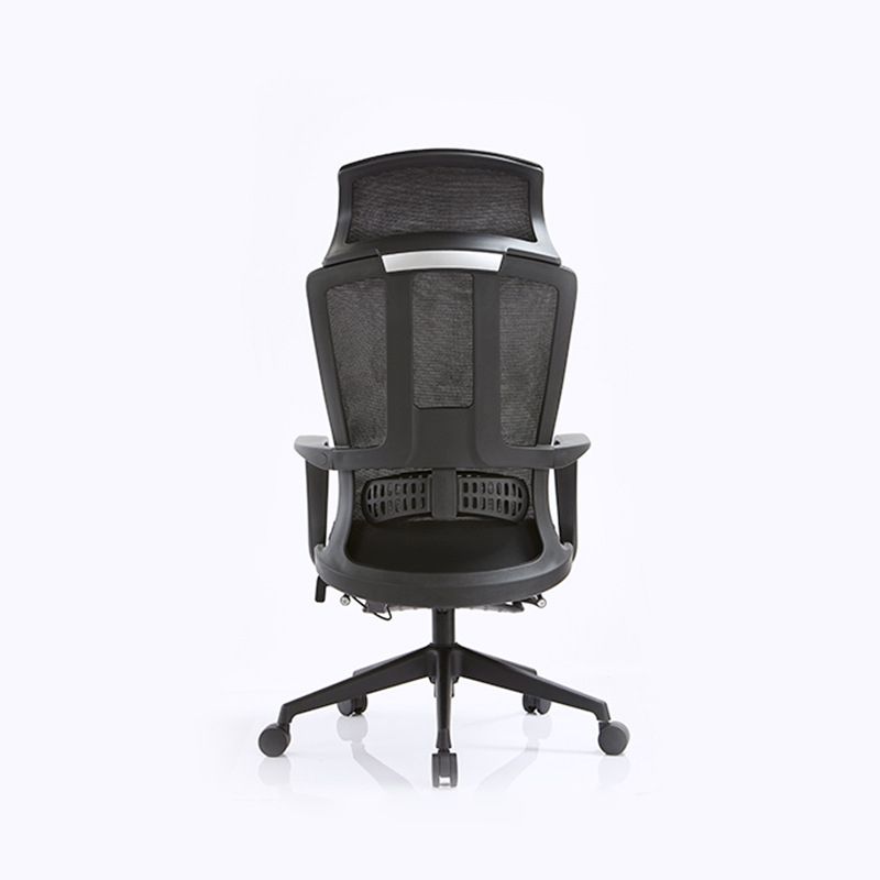 Fauteuil contemporain à bras fixes, repose-pieds, chaise de bureau, oreiller inclus
