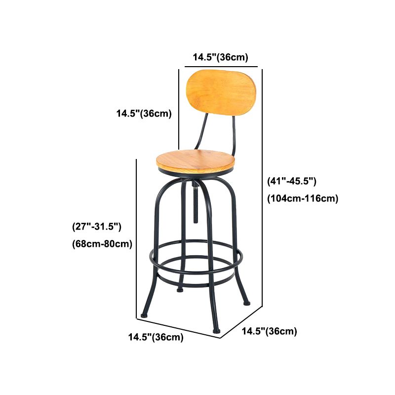 1/2/3 Pieces Industrial Style Round Bar Table Set Solid Wood Bistro Set Clearhalo 'Bar Furniture' 'furn' 'furn_home_bar_bar_sets' 'Furniture' 'Home Bars & Bar Sets' 'home_bar_bar_sets' 'Kitchen & Dining Furniture' 1200x1200_94b9f18f-8556-4260-b965-4df4ad30da8d