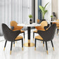 Glam 1/2/3/4/5 Pieces Round Furniture Sintered Stone Standard Height Dining Room Table Set Clearhalo 'Dining Room Sets' 'Dining Tables & Seating' 'dining_room_set' 'furn' 'furn_dining_room_set' 'Furniture' 'furniture_dining_room_set' 'Kitchen & Dining Furniture' 'kitchen&dining_furn' 'kitchen' 1200x1200_94bd3168-c1d6-430c-bb85-2de8c448a20c