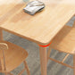 4-foot Rubberwood Solid Wood Simplicity Rectangle Dining Table for Dining Room Clearhalo ' dining_table' 'Dining Tables & Seating' 'Dining Tables' 'furn' 'furn_dining_table' 'Furniture' 'furniture_dining_table' 'Kitchen & Dining Furniture' 'kitchen&dining_furn' 'kitchen' 'kitchen_dining_table' 1200x1200_94bfd957-de64-4ad9-aabd-4abb81ee7505