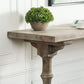 Modern Wood Counter Table with Rectangle Table Top Trestle Table - 41.3" H Clearhalo 'Bar Furniture' 'Bar Tables' 'bar_tables' 'furn' 'furn_bar_tables' 'Furniture' 'furniture_bar_tables' 'Kitchen & Dining Furniture' 1200x1200_94c038d5-5c26-42ba-8cbe-a53cfecc7d54