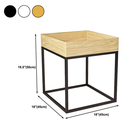 17.72 pulgadas de longitud moderna cabina de noche de metal gabinete