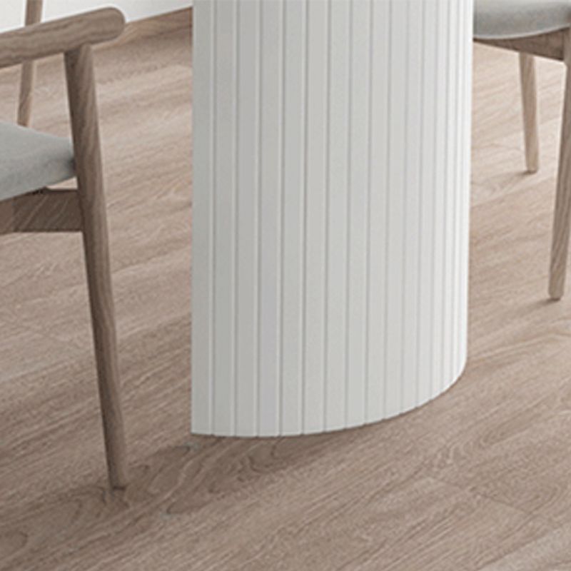 Contemporary Sintered Stone Dining Table Metal Base Dining Table for Home Use