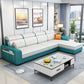 106.3"L x 57.09"W x 35.43"H Fabric Adjustable High Back Sectionals Sofa with Storage Clearhalo 'furn' 'furn_sectionals' 'Furniture' 'furniture_sectionals' 'kitchen' 'kitchen_sectionals' 'Living Room Furniture' 'Sectionals' 1200x1200_94c46db7-69cb-413b-8d8b-4dd3c7cacfba