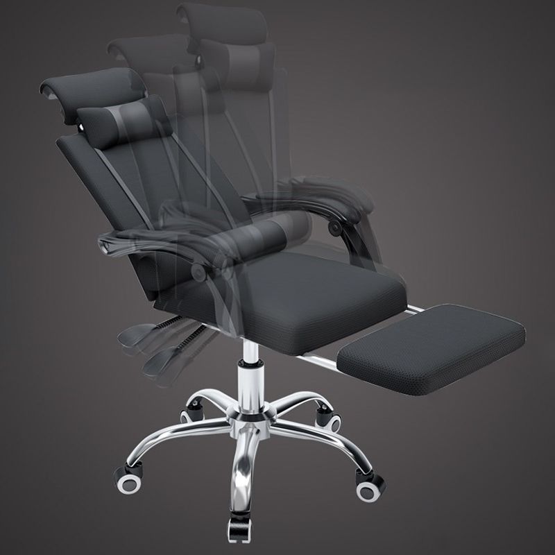 Ergonomischer gepolsterter Aufgabe Vorsitzender moderner Home Office Chair mit Rädern
