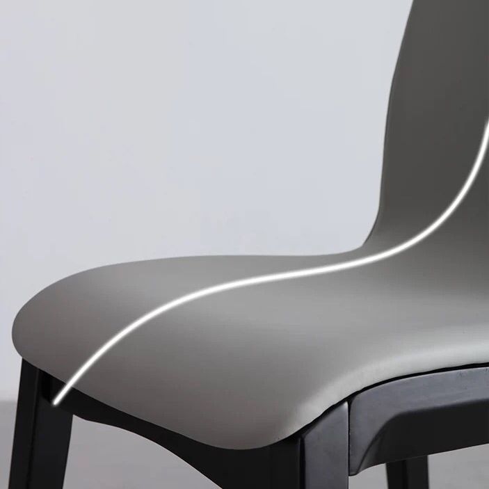 Contemporary Modern Wood Indoor-Outdoor Side Chair Parsons Chair Clearhalo 'Dining Chairs' 'Dining Tables & Seating' 'dining_chair' 'furn' 'furn_dining_chair' 'Furniture' 'furniture_dining_chair' 'Kitchen & Dining Furniture' 1200x1200_94ca8ad0-36b0-41dc-a273-4c8cfbade381