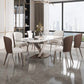 Stainless Steel Traditional Luxury Table Sintered Stone Table with Pedestal base Clearhalo ' dining_table' 'Dining Tables & Seating' 'Dining Tables' 'furn' 'furn_dining_table' 'Furniture' 'furniture_dining_table' 'Kitchen & Dining Furniture' 'kitchen&dining_furn' 'kitchen' 'kitchen_dining_table' 1200x1200_94d0ed59-f2b2-42c9-b7c3-5790dbcc8426