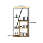 47.24"H Bookshelf Modern Style Bookcase for Study Room and Office Clearhalo 'Bookcases' 'furn' 'furn_bookcases' 'Furniture' 'furniture_bookcases' 'Office Furniture' 1200x1200_94d2296e-b250-4412-a6a0-8f1f7f59d081