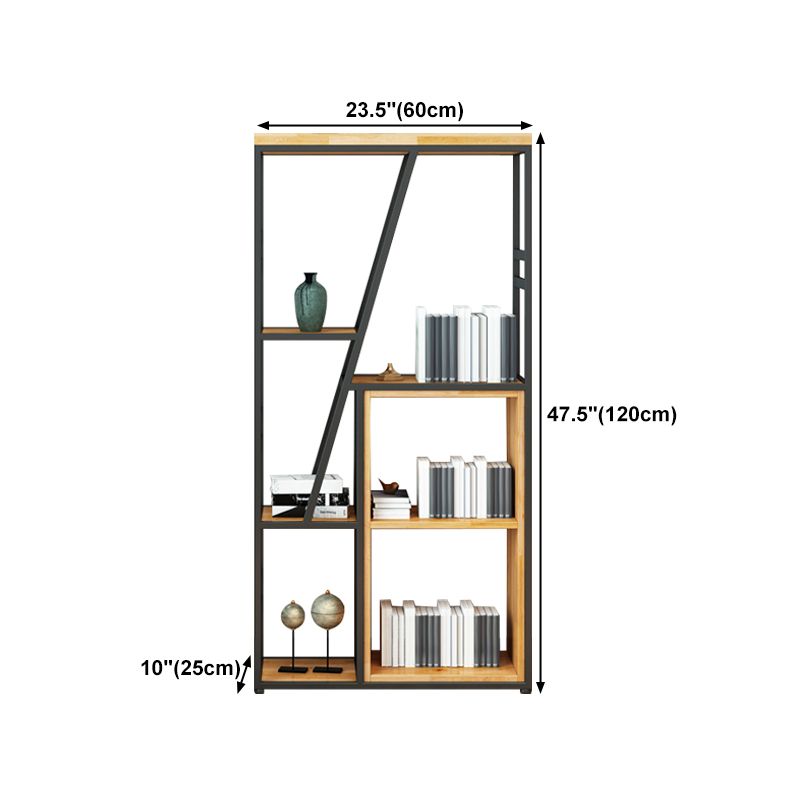 47.24"H Bookshelf Modern Style Bookcase for Study Room and Office Clearhalo 'Bookcases' 'furn' 'furn_bookcases' 'Furniture' 'furniture_bookcases' 'Office Furniture' 1200x1200_94d2296e-b250-4412-a6a0-8f1f7f59d081