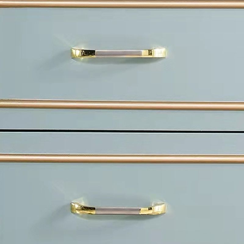 Tocador de madera vestidor de cofre de almacenamiento glamorial con cajones